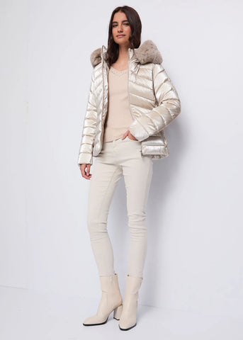 Maglia manica lunga con scollo a V- art. 521ND53035  - Denny Rose Autunno Inverno 2025/26