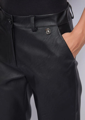 Pantalone in ecopelle - art.  521ND28001 - Denny Rose Autunno Inverno 2025/26