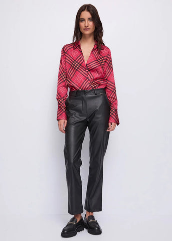 Pantalone in ecopelle - art.  521ND28001 - Denny Rose Autunno Inverno 2025/26