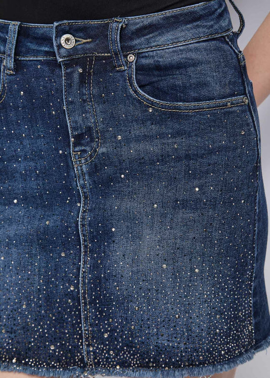 Gonna in Denim - art. 521ND76002 - Denny Rose Autunno Inverno 2025/26