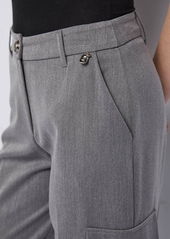 Pantalone lungo tasche laterali - art. 521ND25009  - Denny Rose Autunno Inverno 2025/26