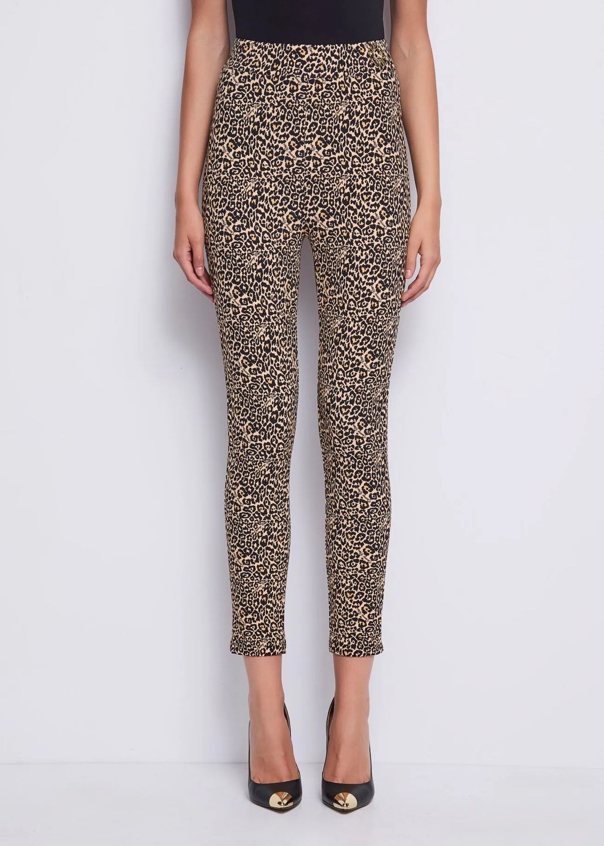 Leggins in jersey con stampa logata - art. 521DD24001 - Denny Rose Autunno Inverno 2025/26