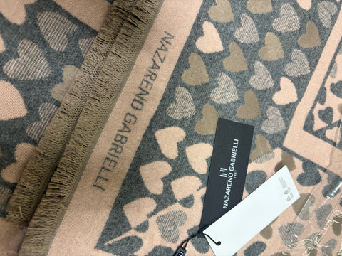 Sciarpa Donna Cuori 2026 A728 no brand