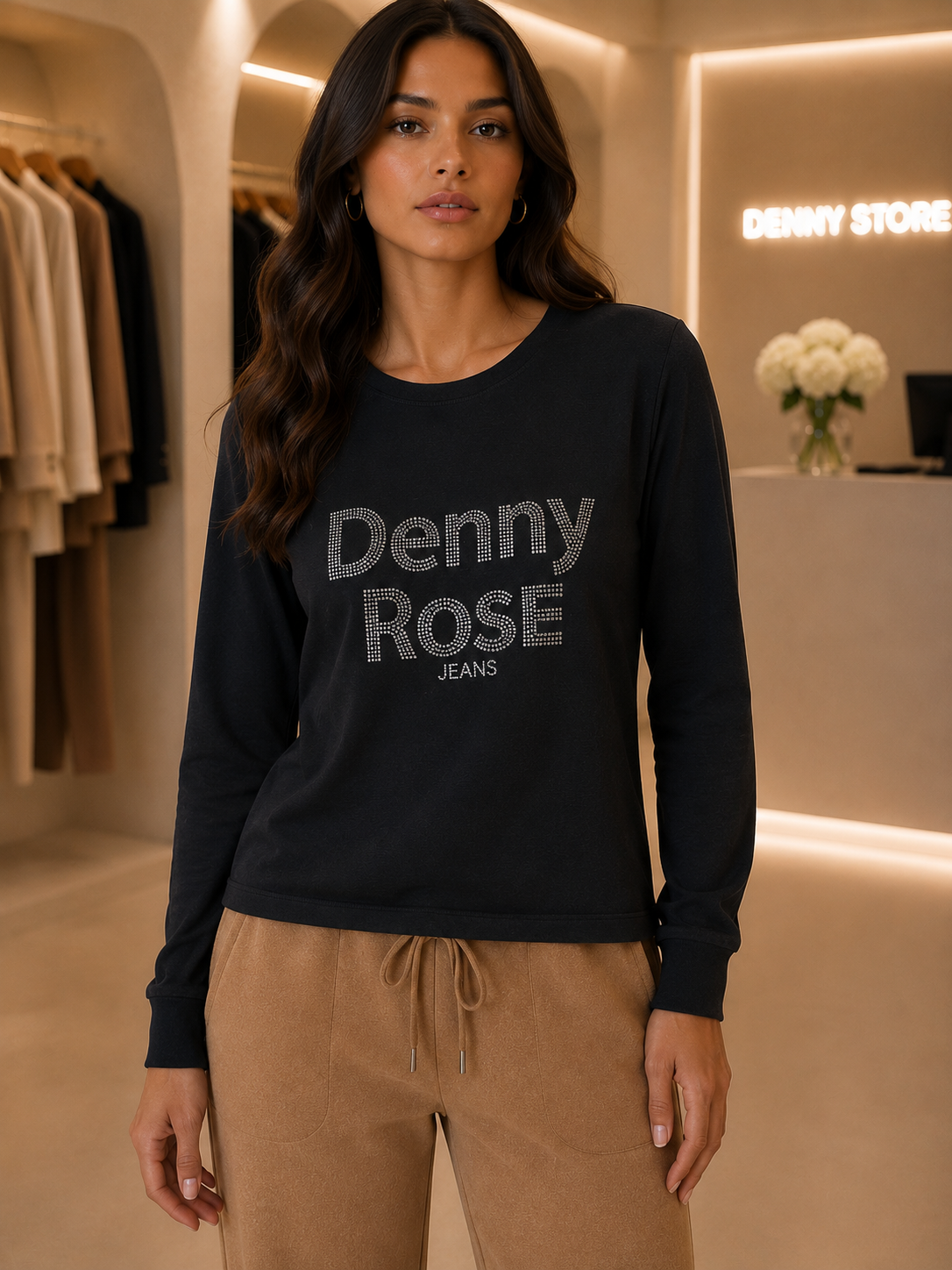 T-shirt donna - art. 621ND64023 - Denny Rose Autunno Inverno 2026
