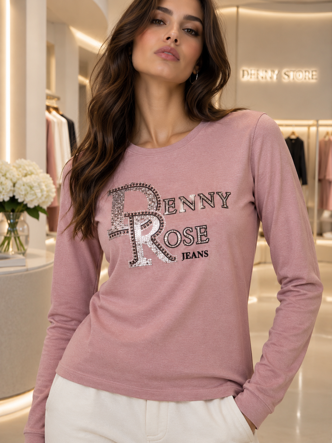 T-shirt donna - art. 621ND64032 - Denny Rose Autunno Inverno 2026