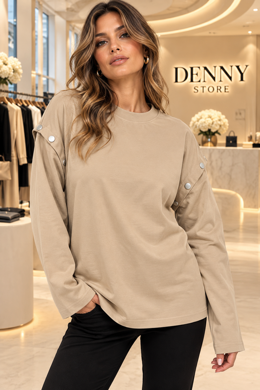 Maglia felpa donna - art. 621DD64003 - Denny Rose Autunno Inverno 2026