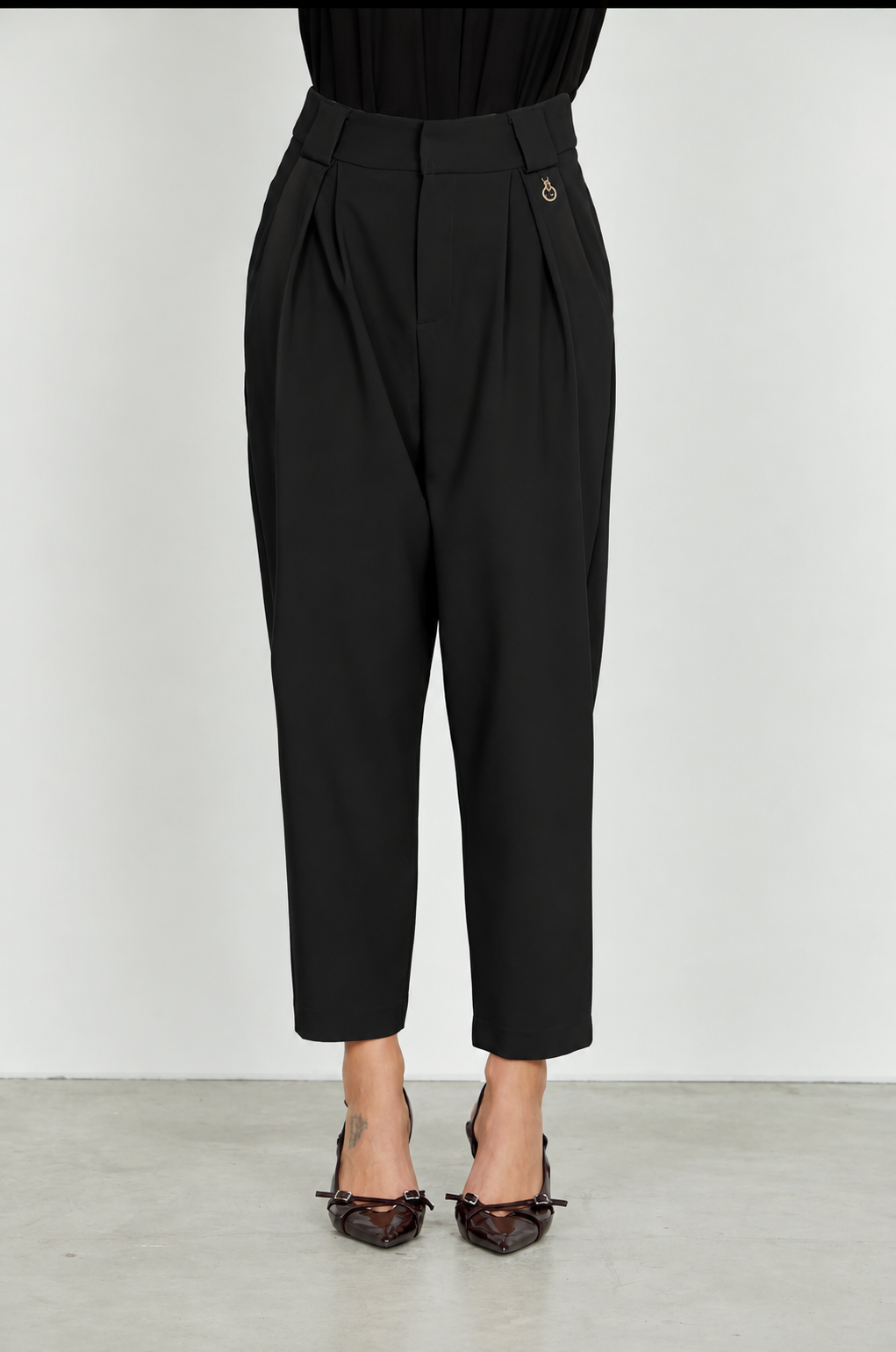 Panta SETMU vita alta con pinces più passanti più tasche art. RDA2507006061 Donna Relish Autunno Inverno 2025/2026