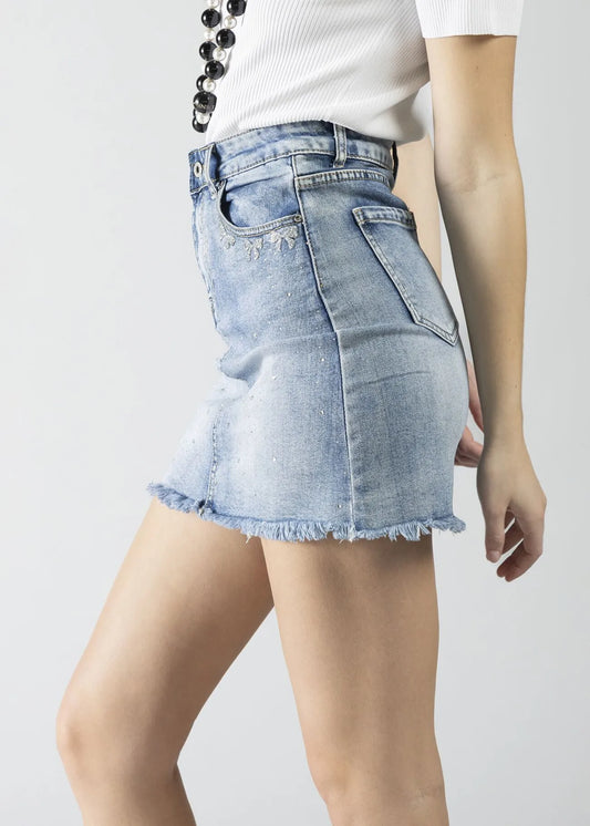 Gonna denim donna - art. 611ND76001 - Denny Rose Primavera Estate 2026