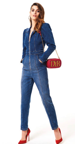 Tuta jeans - Denny Rose Outlet 0232 ultima 42/small