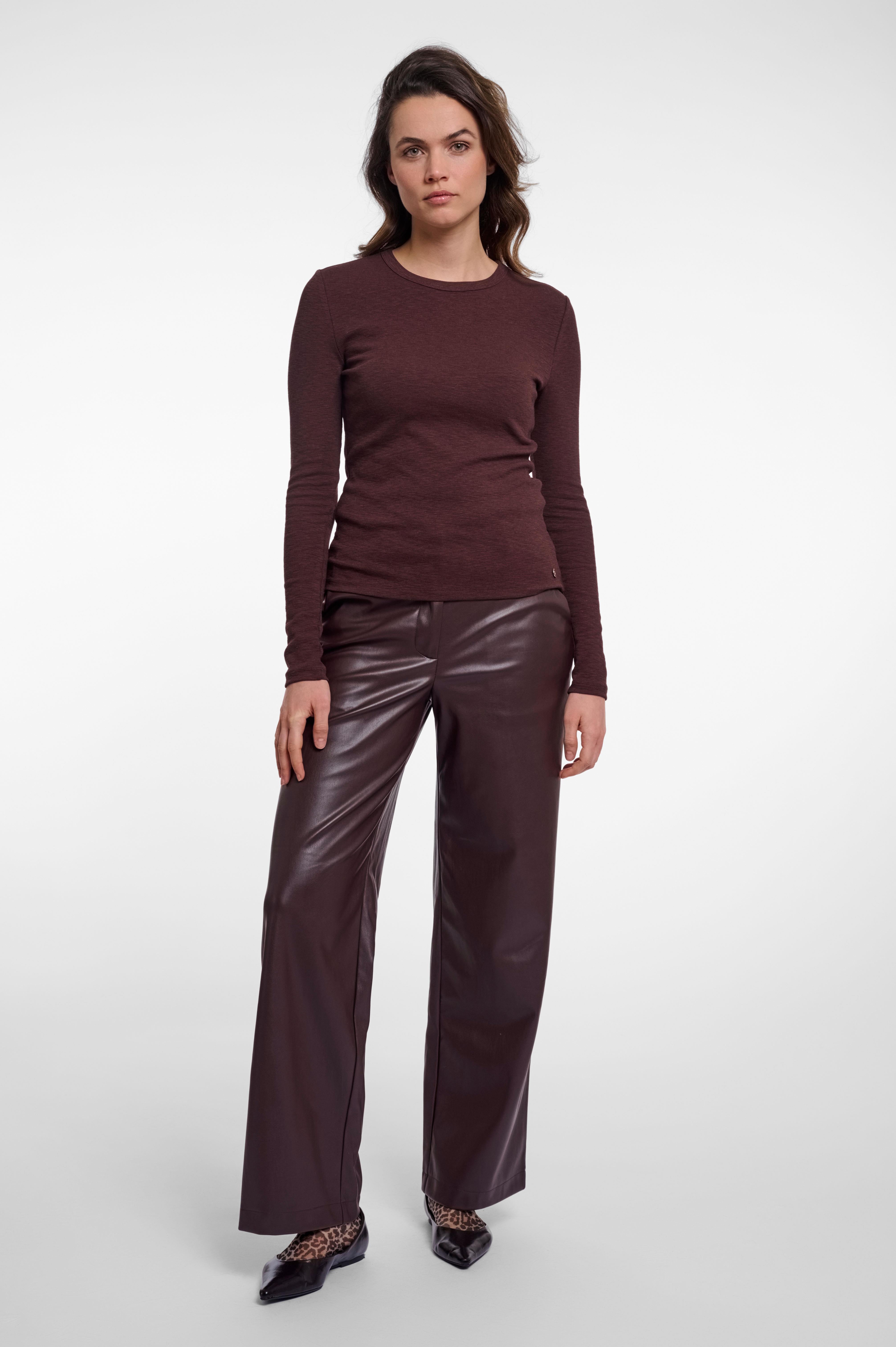Top donna art. Idil Rino & Pelle Fudge cloak