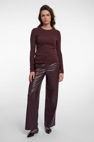 Top donna art. Idil Rino & Pelle Fudge cloak