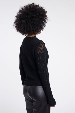 Maglione donna art. Ilvi Rino & Pelle Black