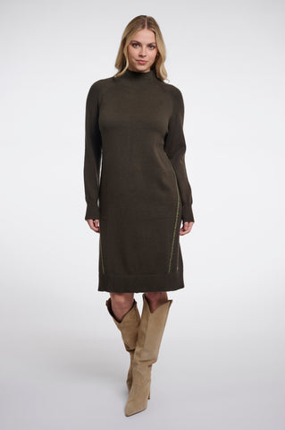 Abito donna art. Imana Rino & Pelle Hunter green