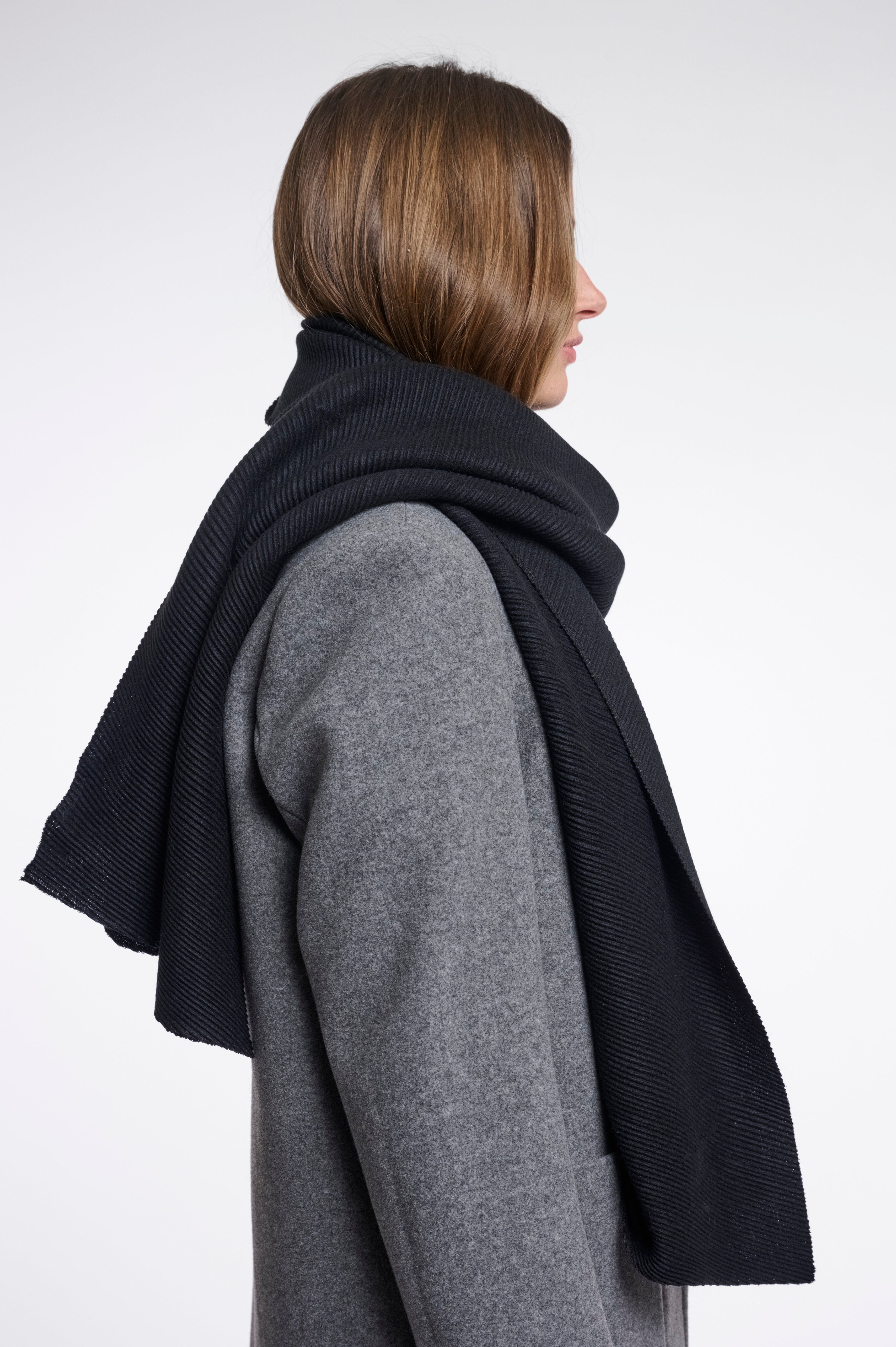 Sciarpa donna art. Ivie Rino & Pelle Black