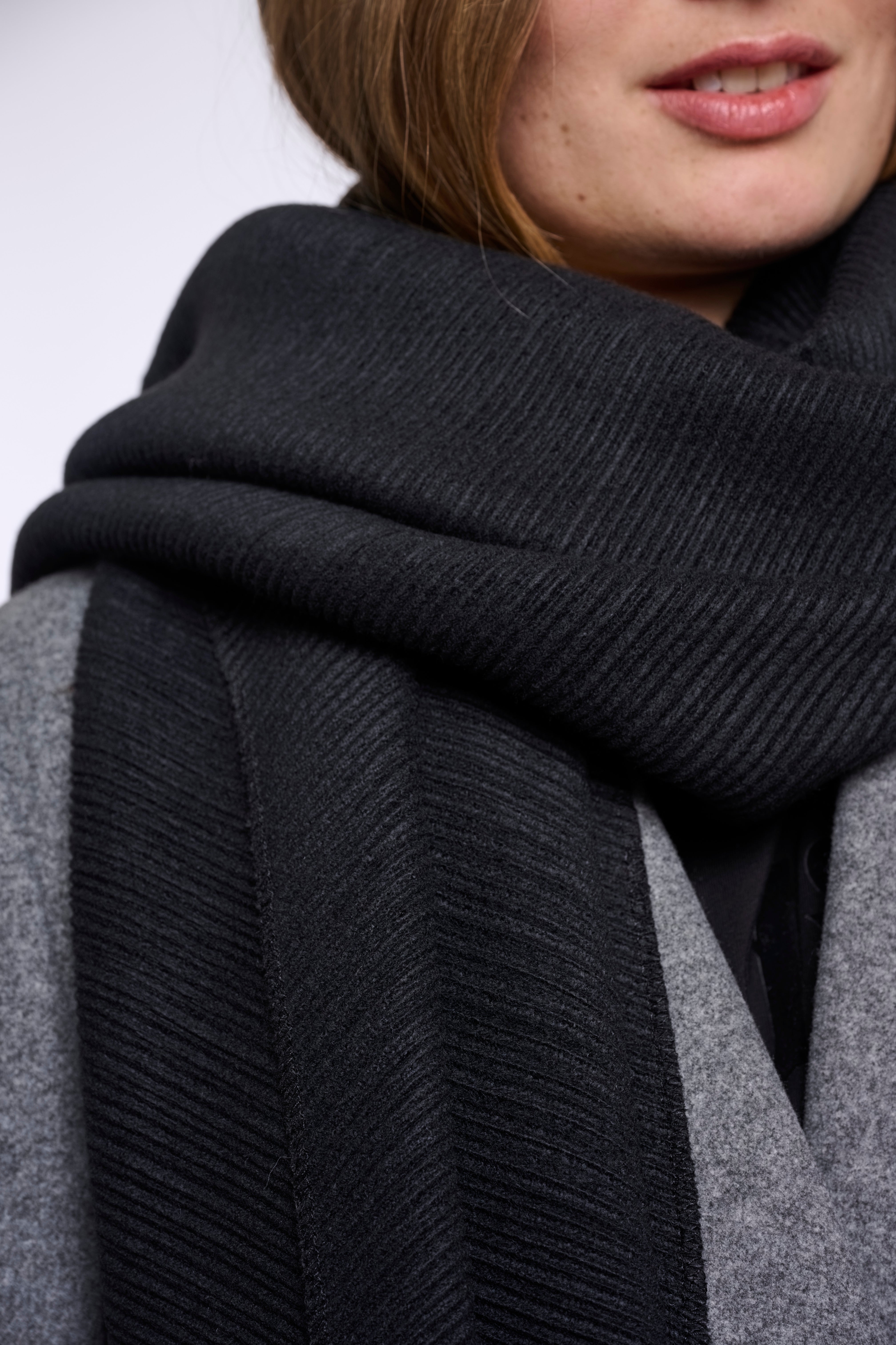 Sciarpa donna art. Ivie Rino & Pelle Black
