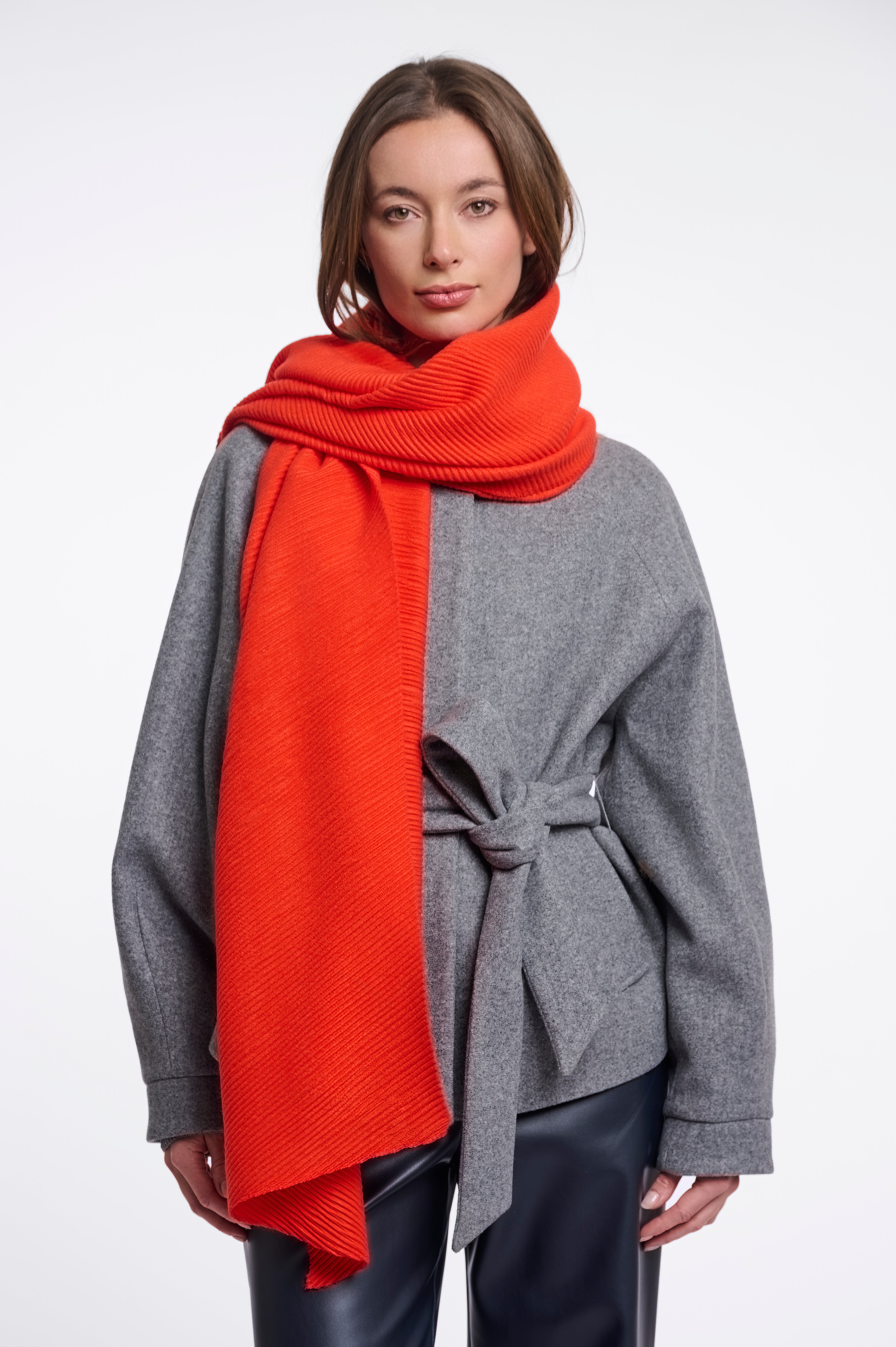 Sciarpa donna art. Ivie Rino & Pelle Luminous red