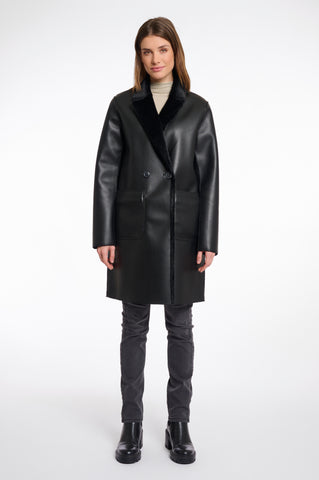 Cappotto donna art. Ivon Rino & Pelle Black