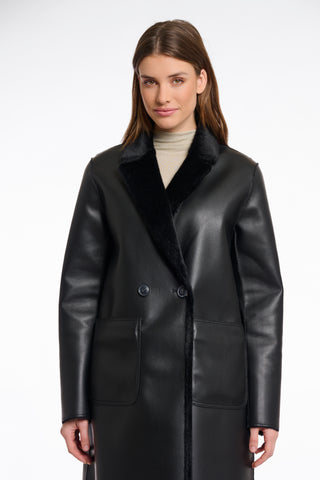Cappotto donna art. Ivon Rino & Pelle Black
