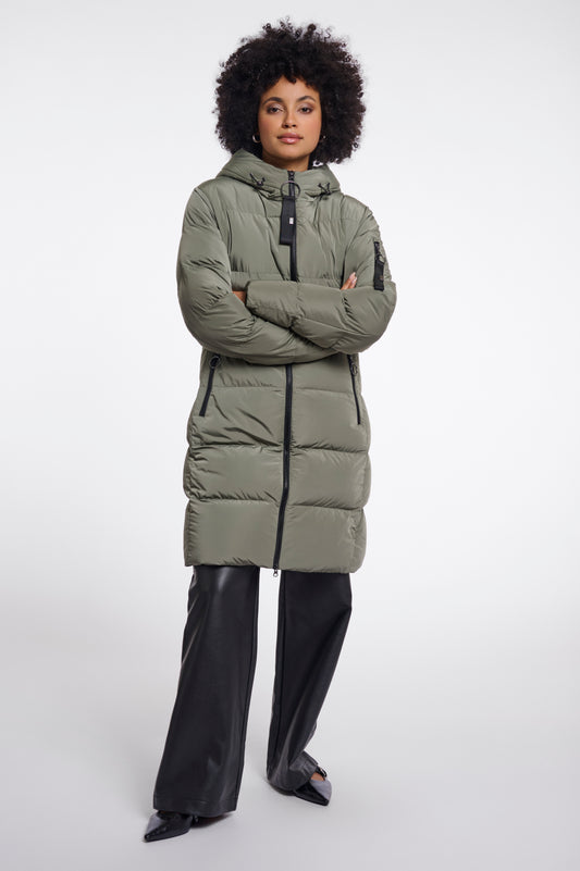 Cappotto donna art. Jade Rino & Pelle Misty basil