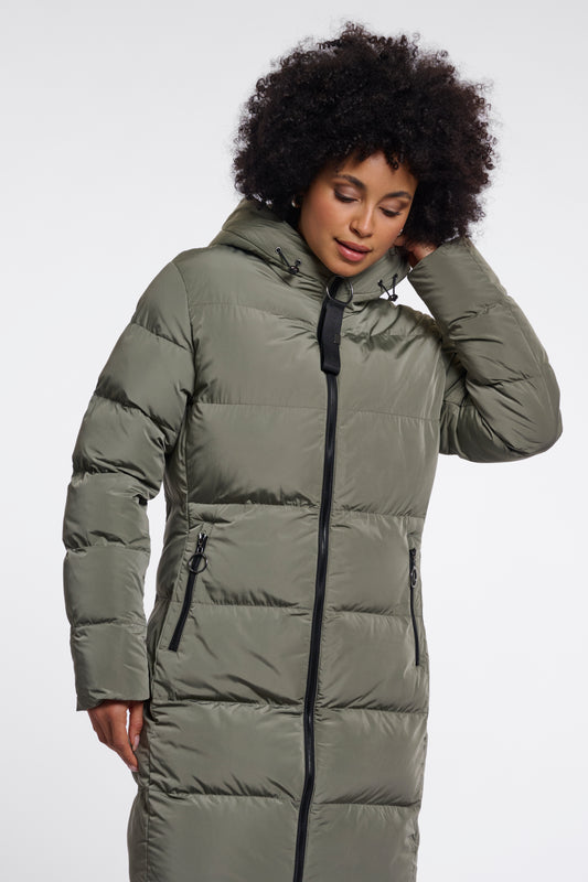 Cappotto donna art. Jade Rino & Pelle Misty basil
