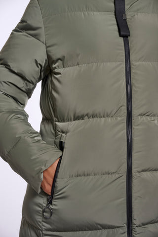 Cappotto donna art. Jade Rino & Pelle Misty basil