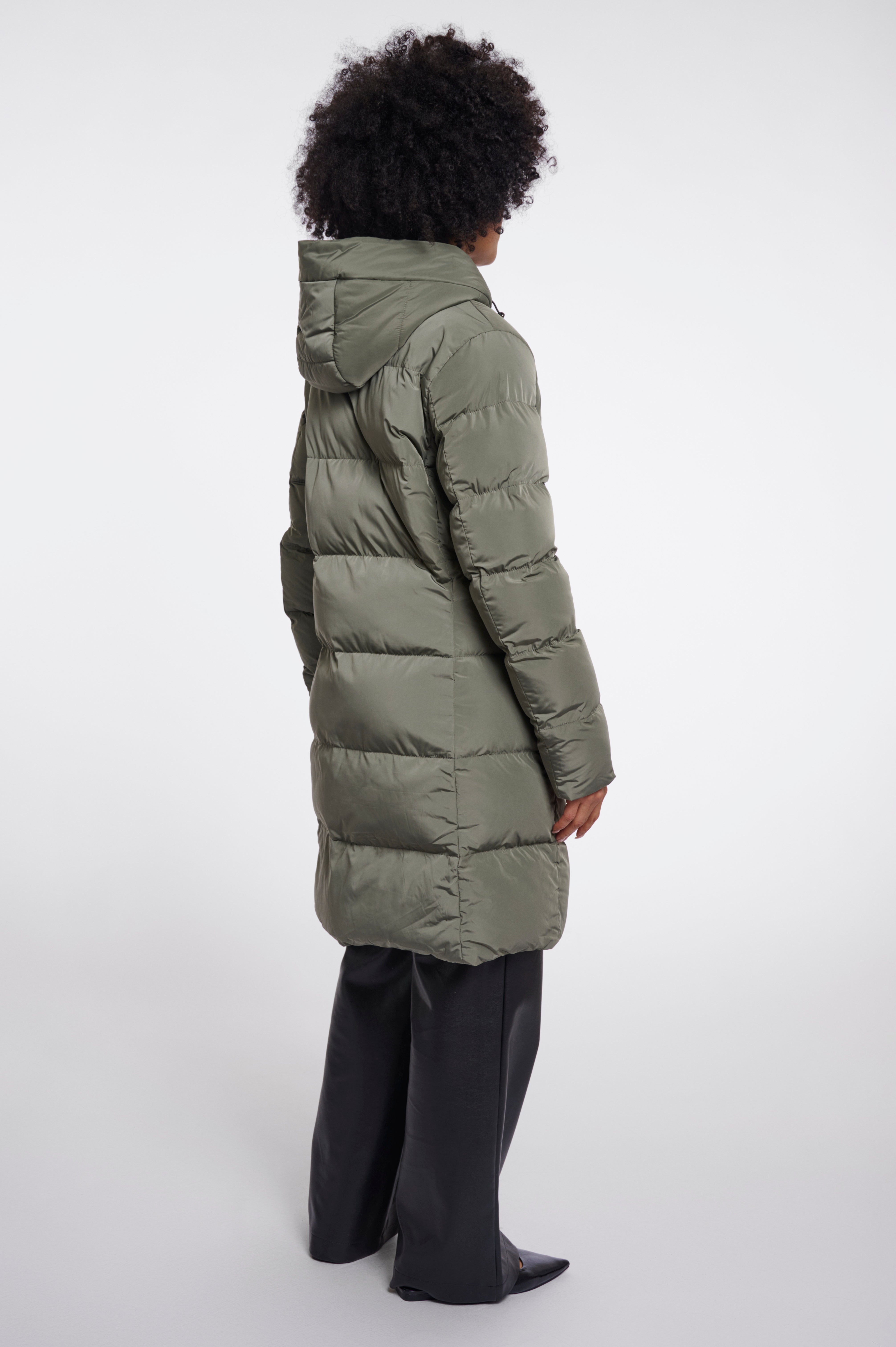 Cappotto donna art. Jade Rino & Pelle Misty basil