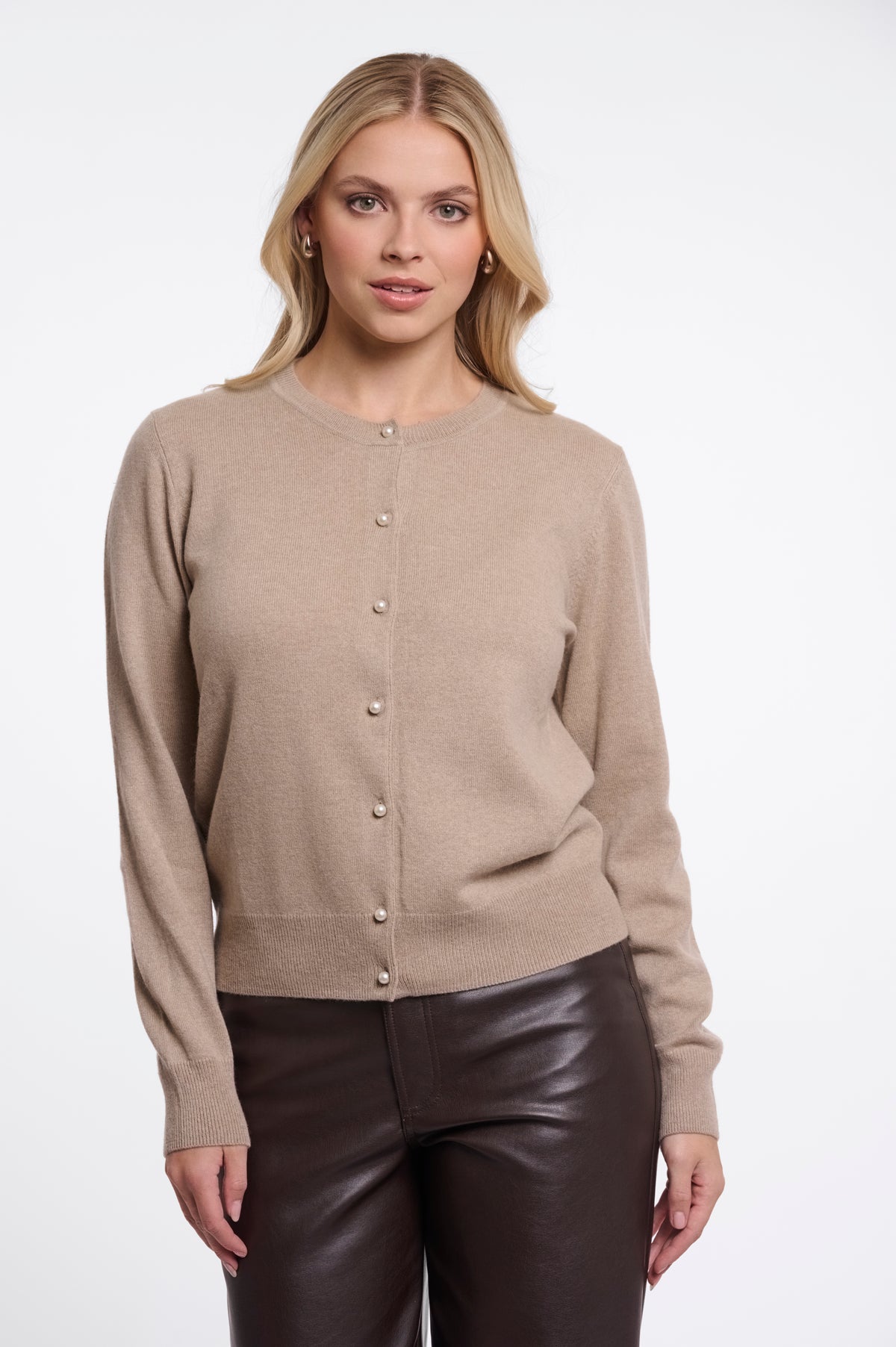 Cardigan donna art. Jager Rino & Pelle Sand