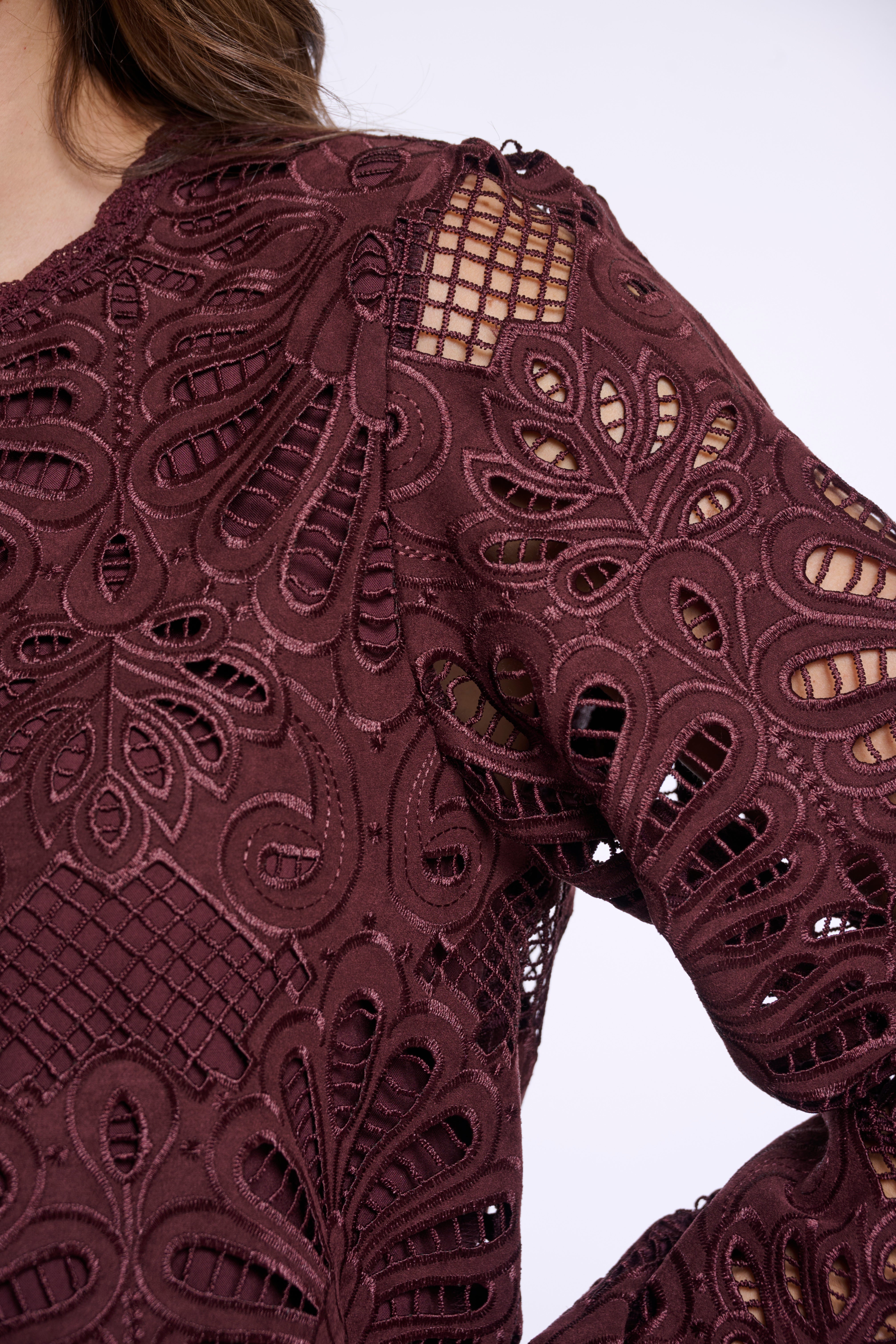 Camicia donna art. Jaike Rino & Pelle Chocolate bean