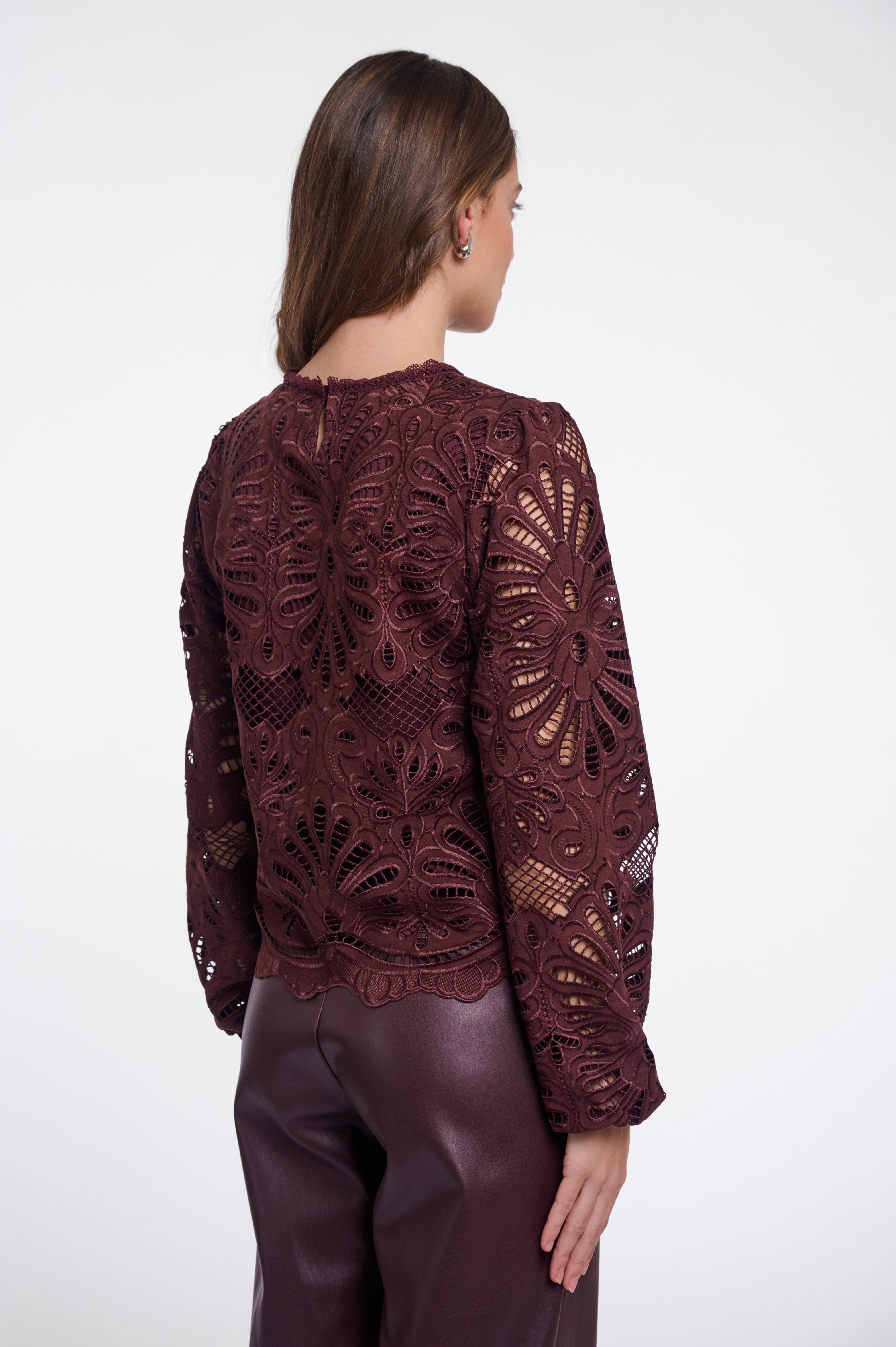 Camicia donna art. Jaike Rino & Pelle Chocolate bean