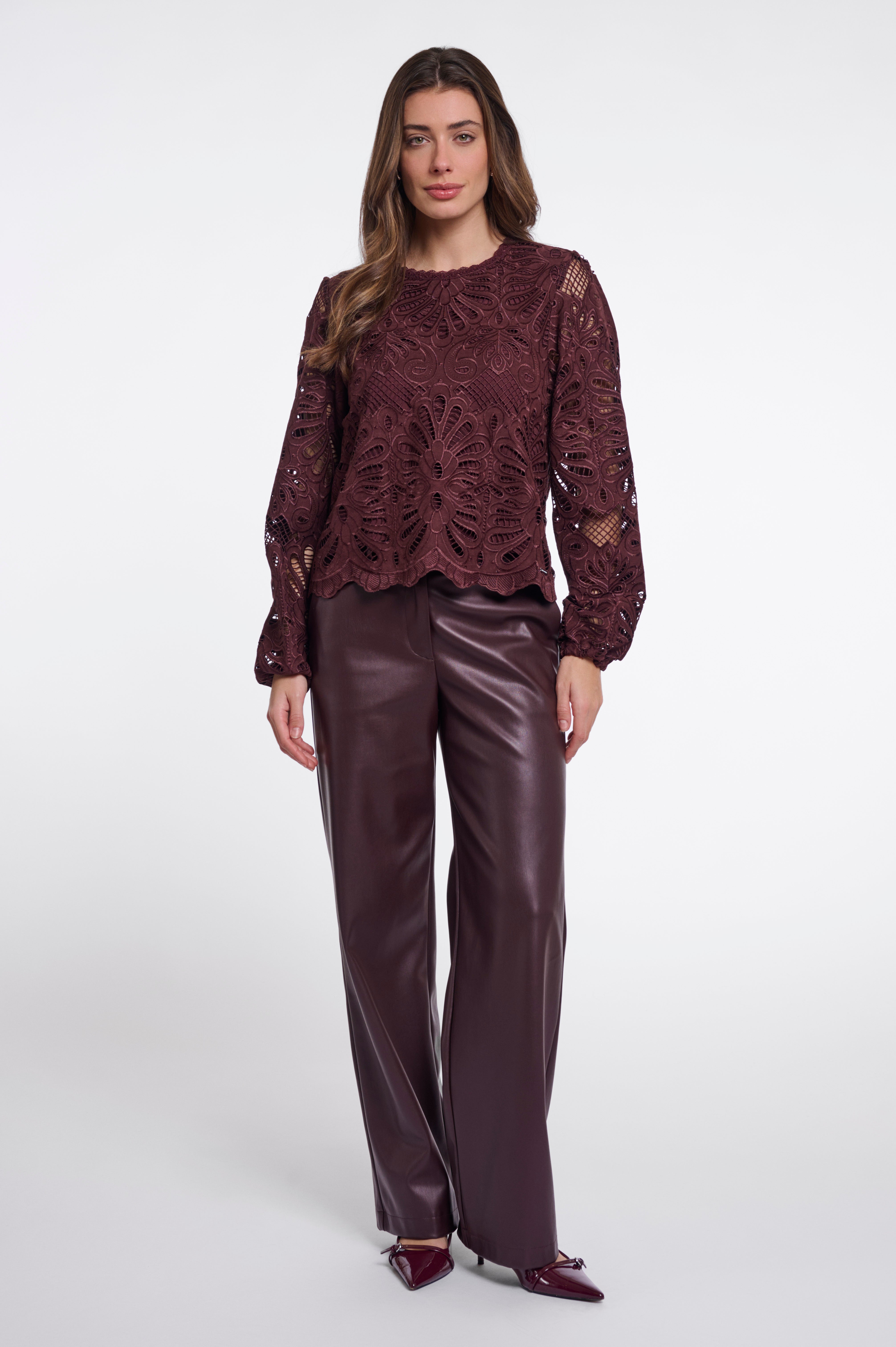 Camicia donna art. Jaike Rino & Pelle Chocolate bean