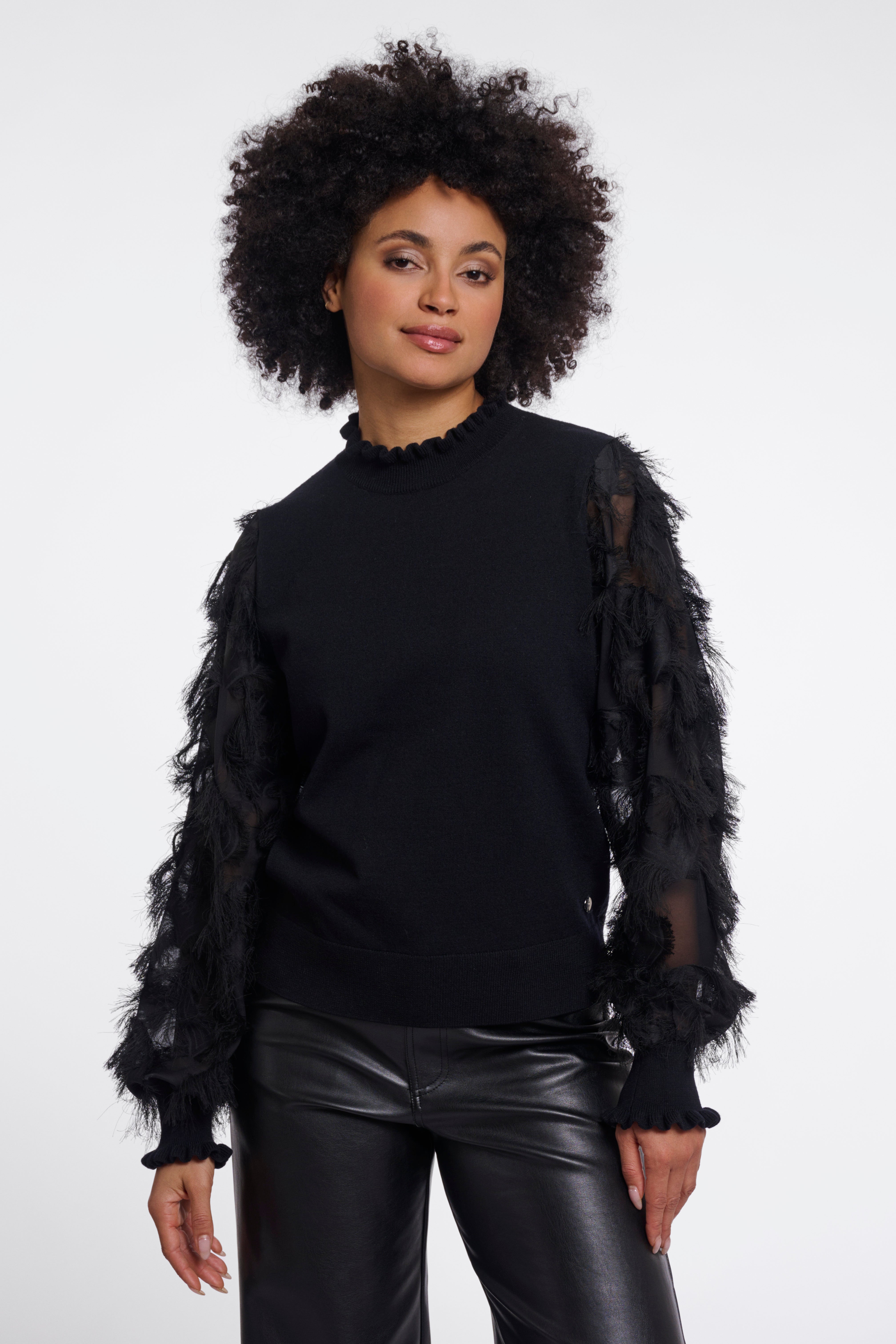 Maglione donna art. Janique Rino & Pelle Black