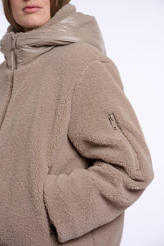 Giacca donna art. Jayla Rino & Pelle Mocha latte