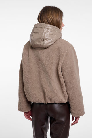 Giacca donna art. Jayla Rino & Pelle Mocha latte