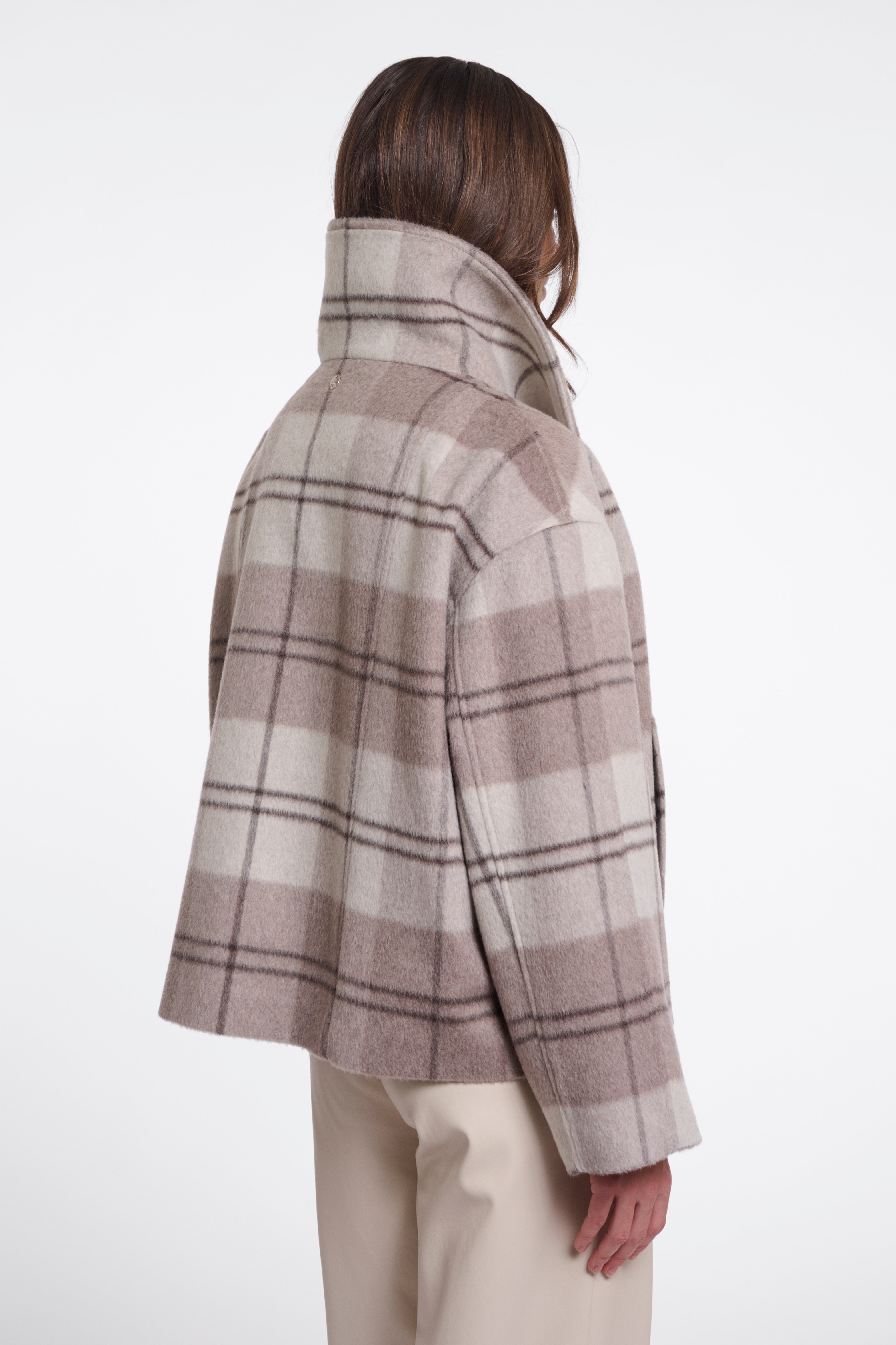 Giacca donna art. Jenelle Rino & Pelle Soft oat check