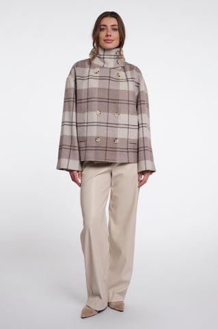 Giacca donna art. Jenelle Rino & Pelle Soft oat check