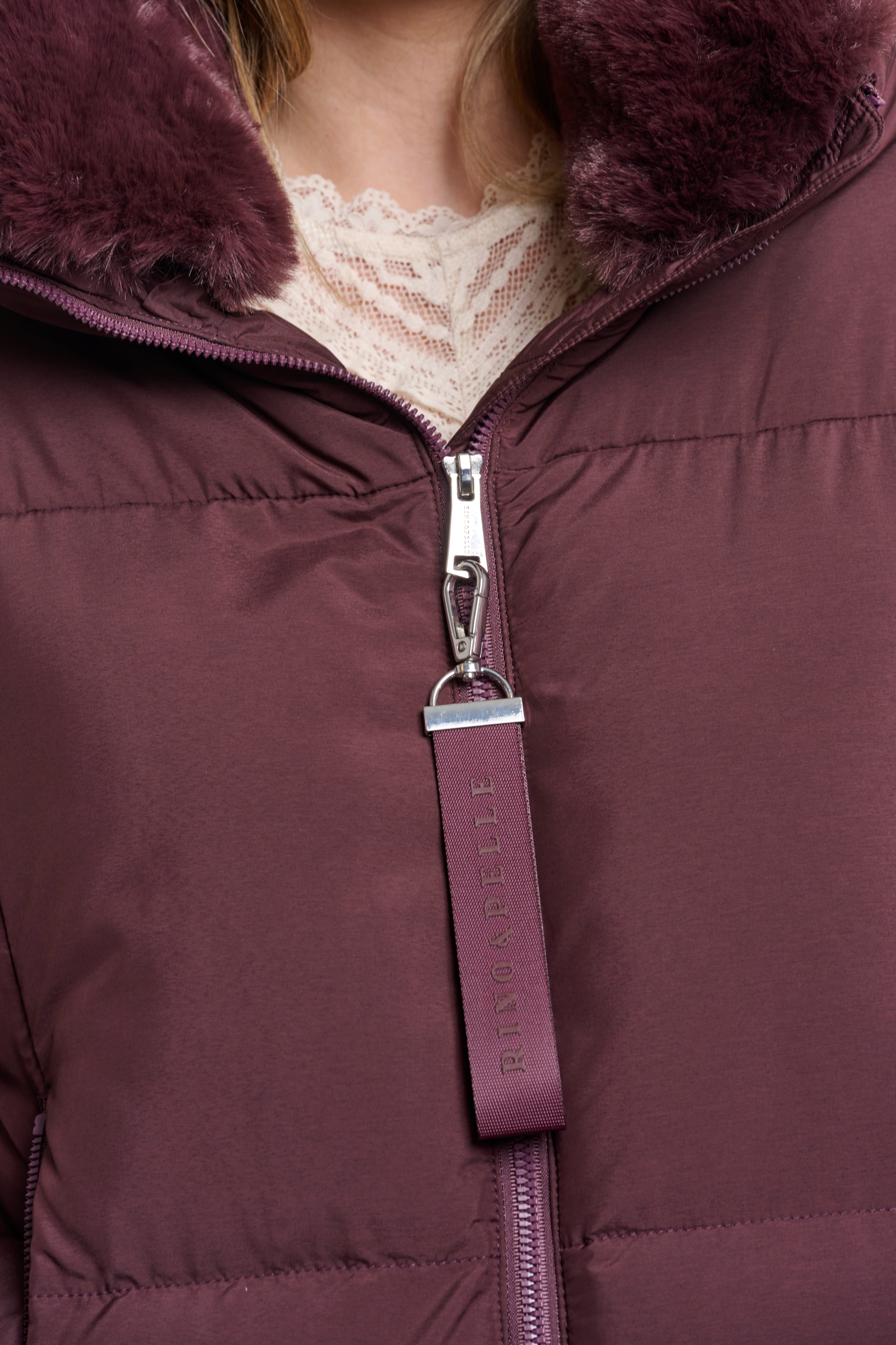 Piumino donna art. Joni Rino & Pelle Fudge cloak