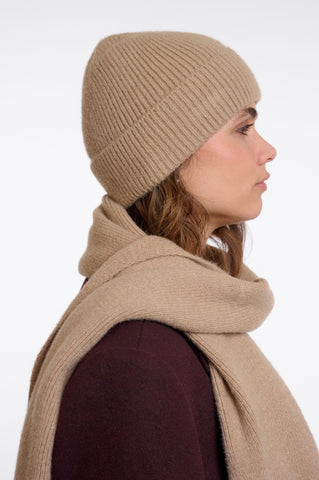 Berretto donna art. Kalina Rino & Pelle Light toast
