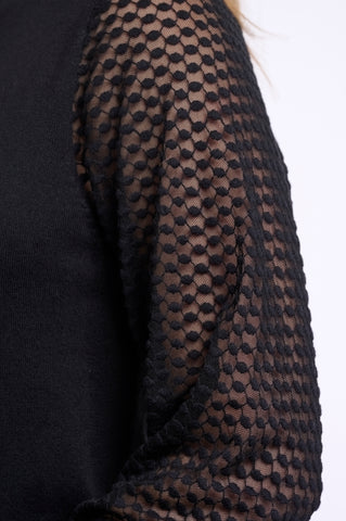 Maglione donna art. Kalinka Rino & Pelle Black