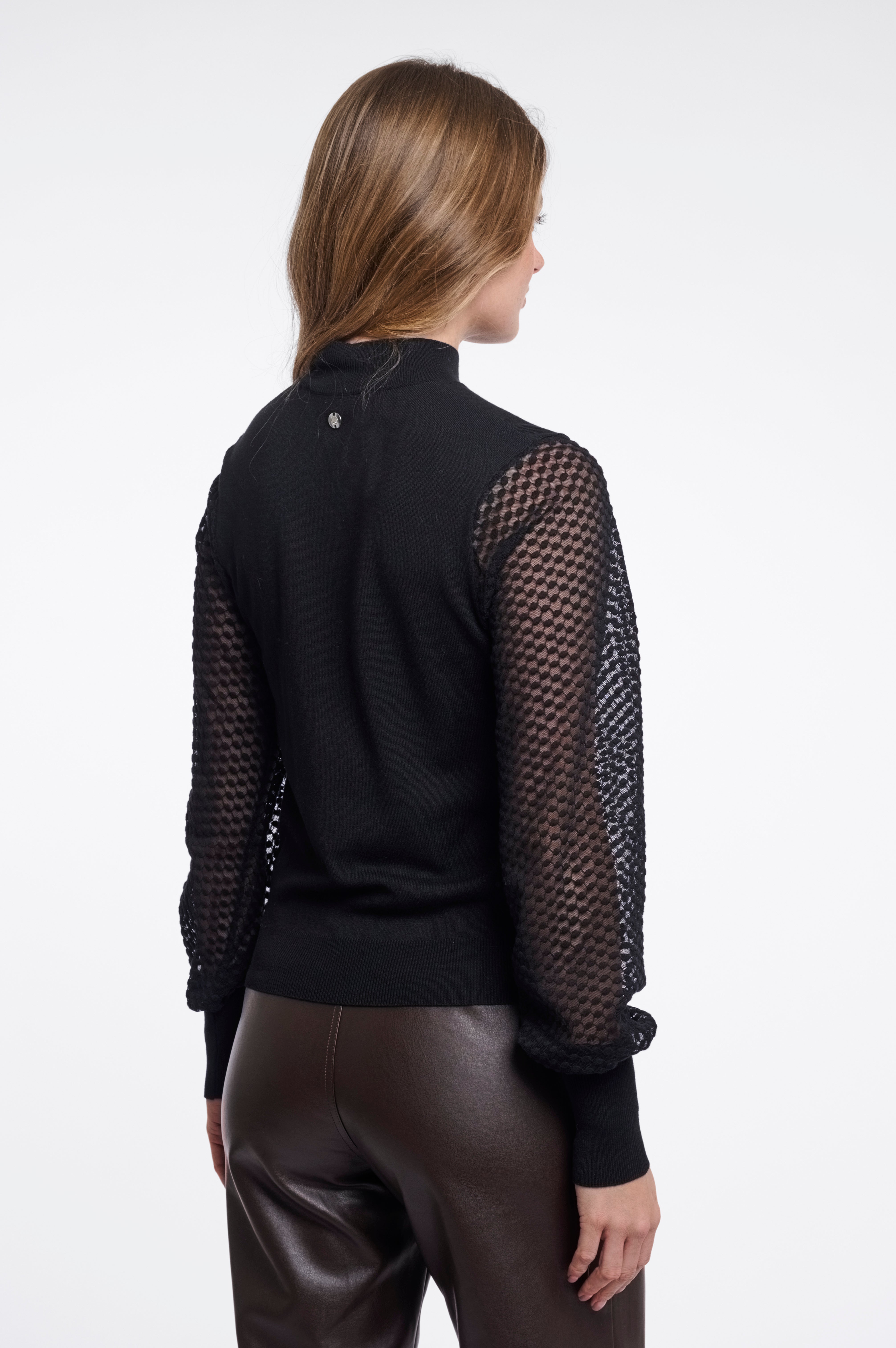 Maglione donna art. Kalinka Rino & Pelle Black