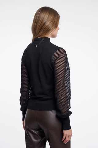 Maglione donna art. Kalinka Rino & Pelle Black