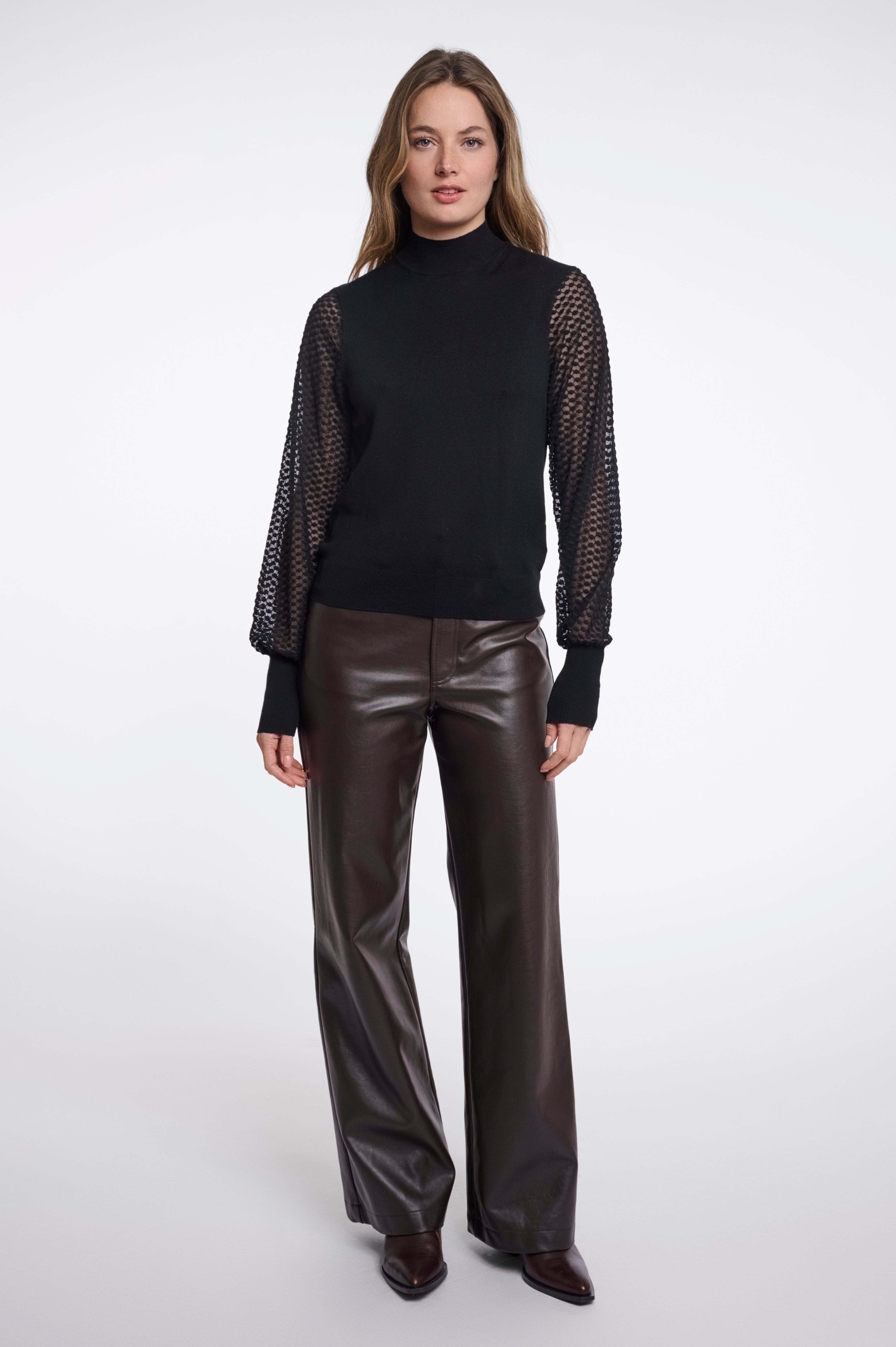Maglione donna art. Kalinka Rino & Pelle Black