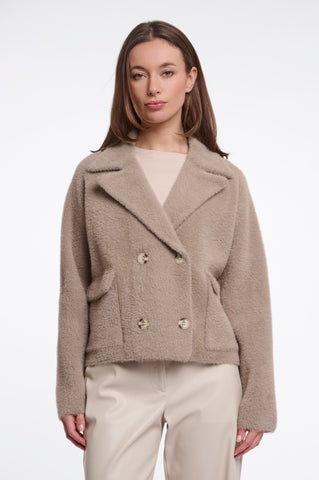 Giacca donna art. Katinka Rino & Pelle Mocha latte