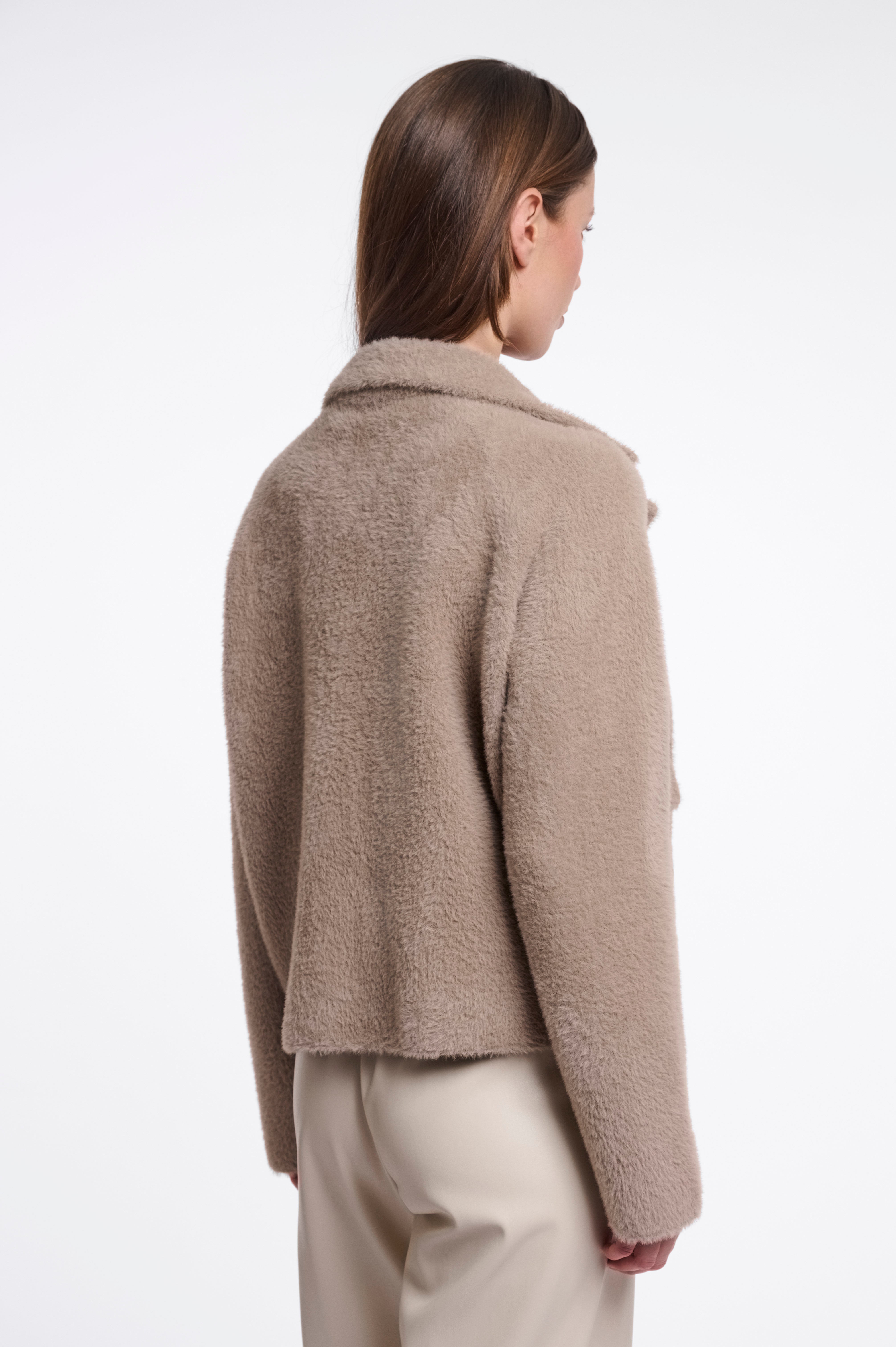 Giacca donna art. Katinka Rino & Pelle Mocha latte