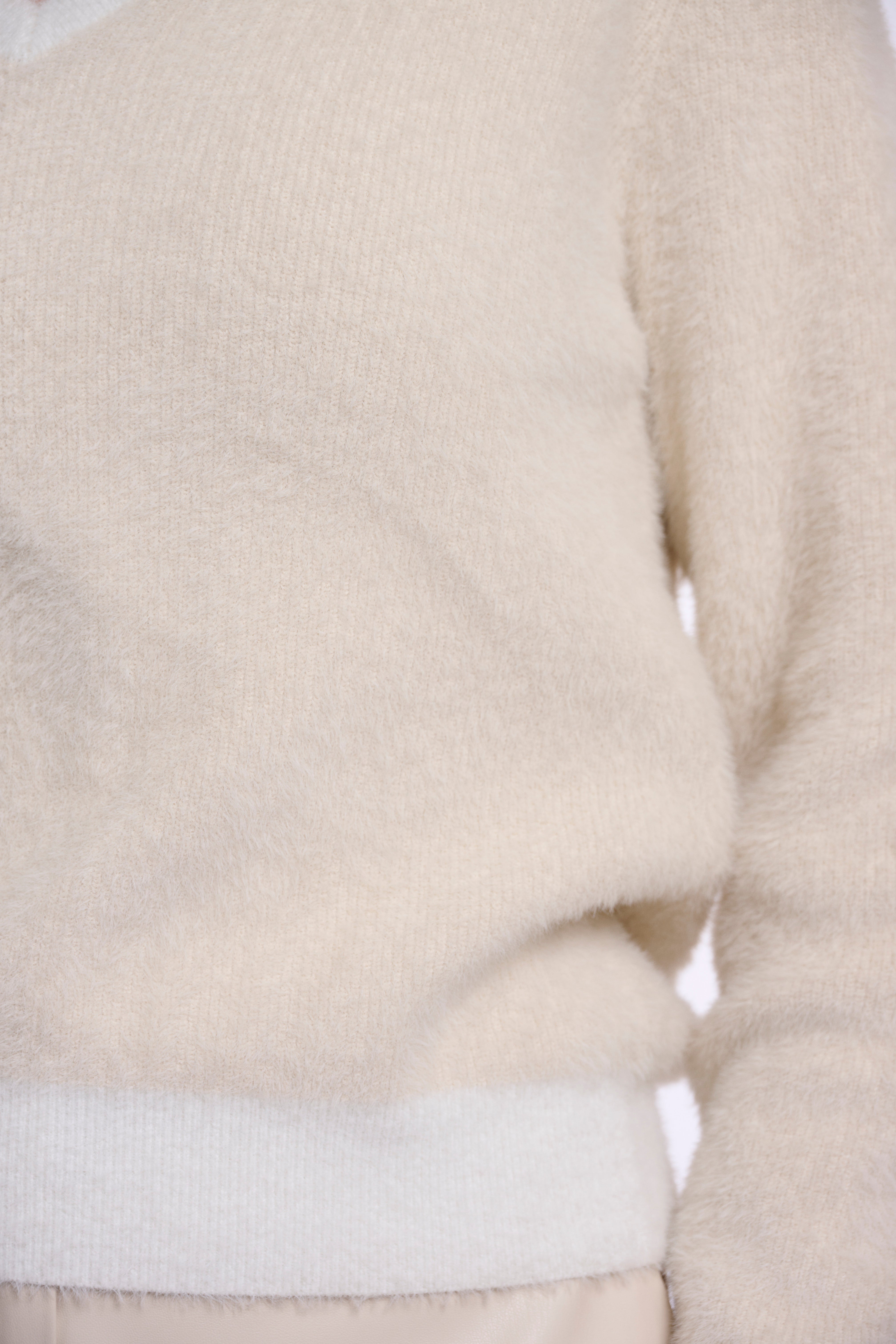 Maglione donna art. Keath Rino & Pelle Birch snow