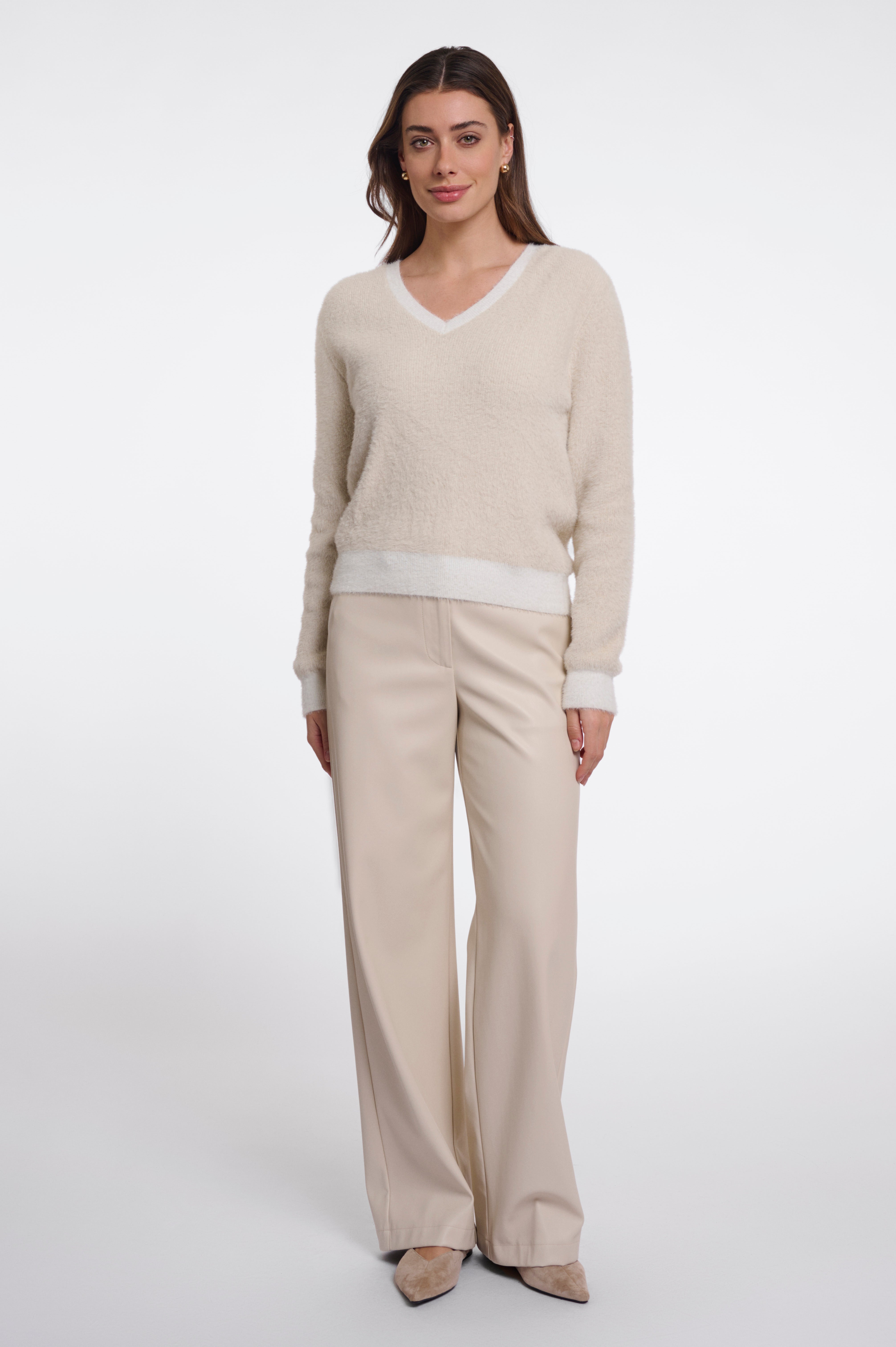 Maglione donna art. Keath Rino & Pelle Birch snow
