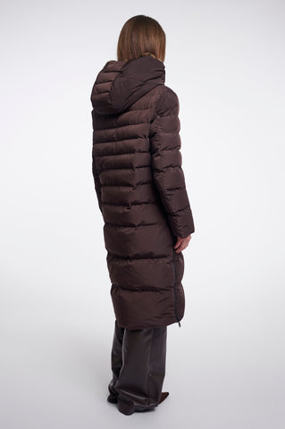 Cappotto donna art. Keilafur Rino & Pelle Peated brown leopard