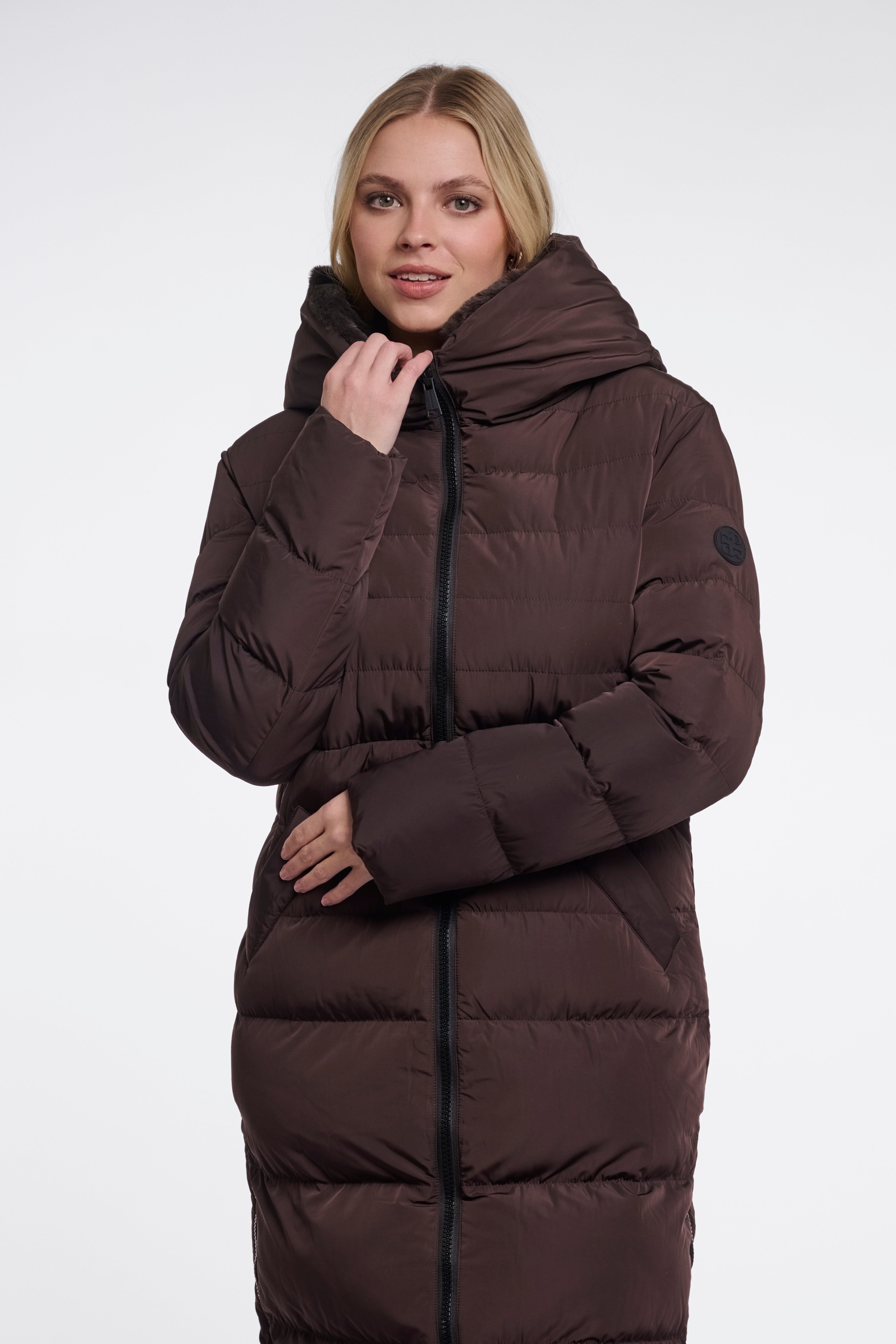 Cappotto donna art. Keilafur Rino & Pelle Peated