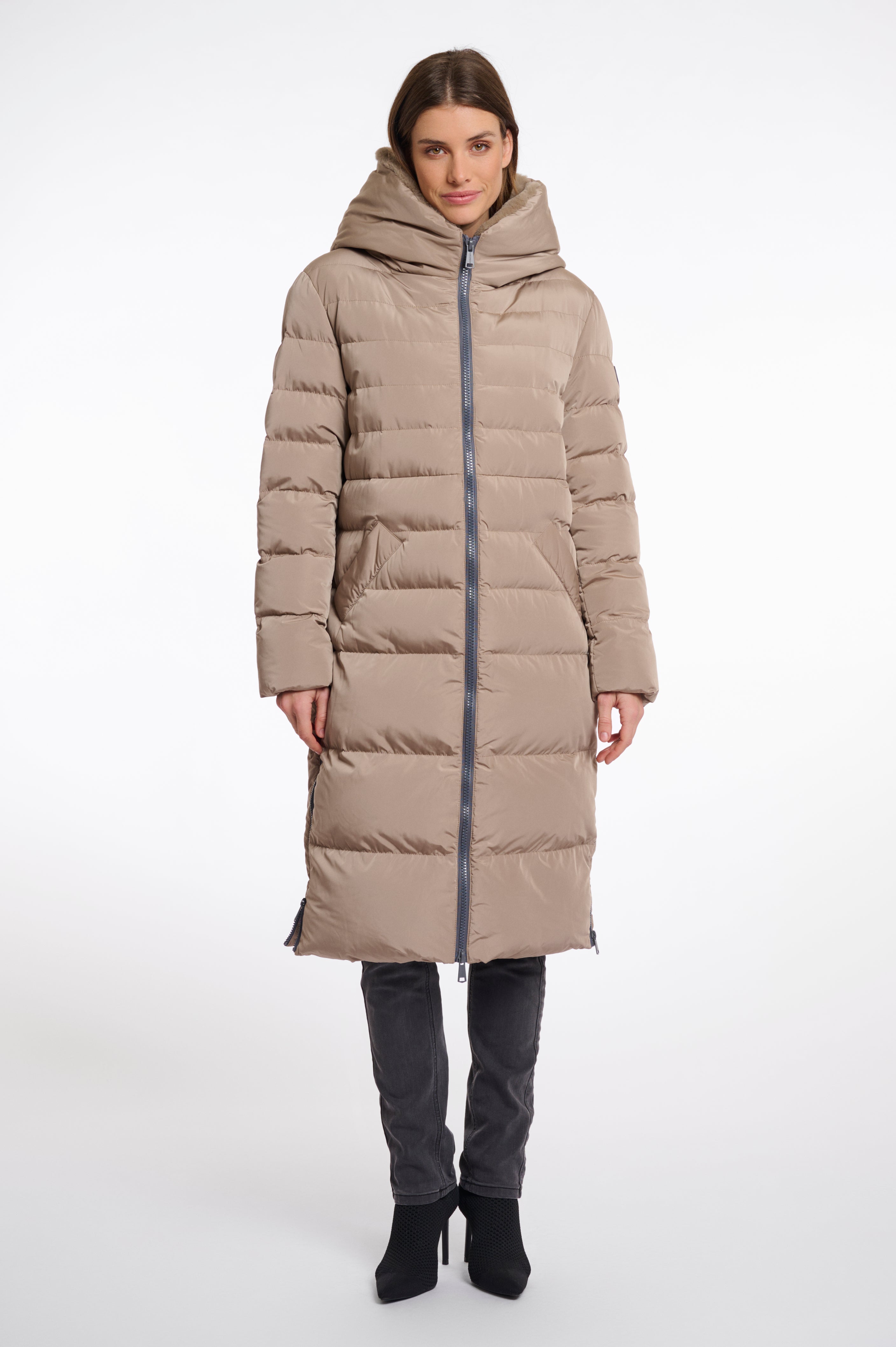 Cappotto donna art. Keilafur Rino & Pelle Toffee