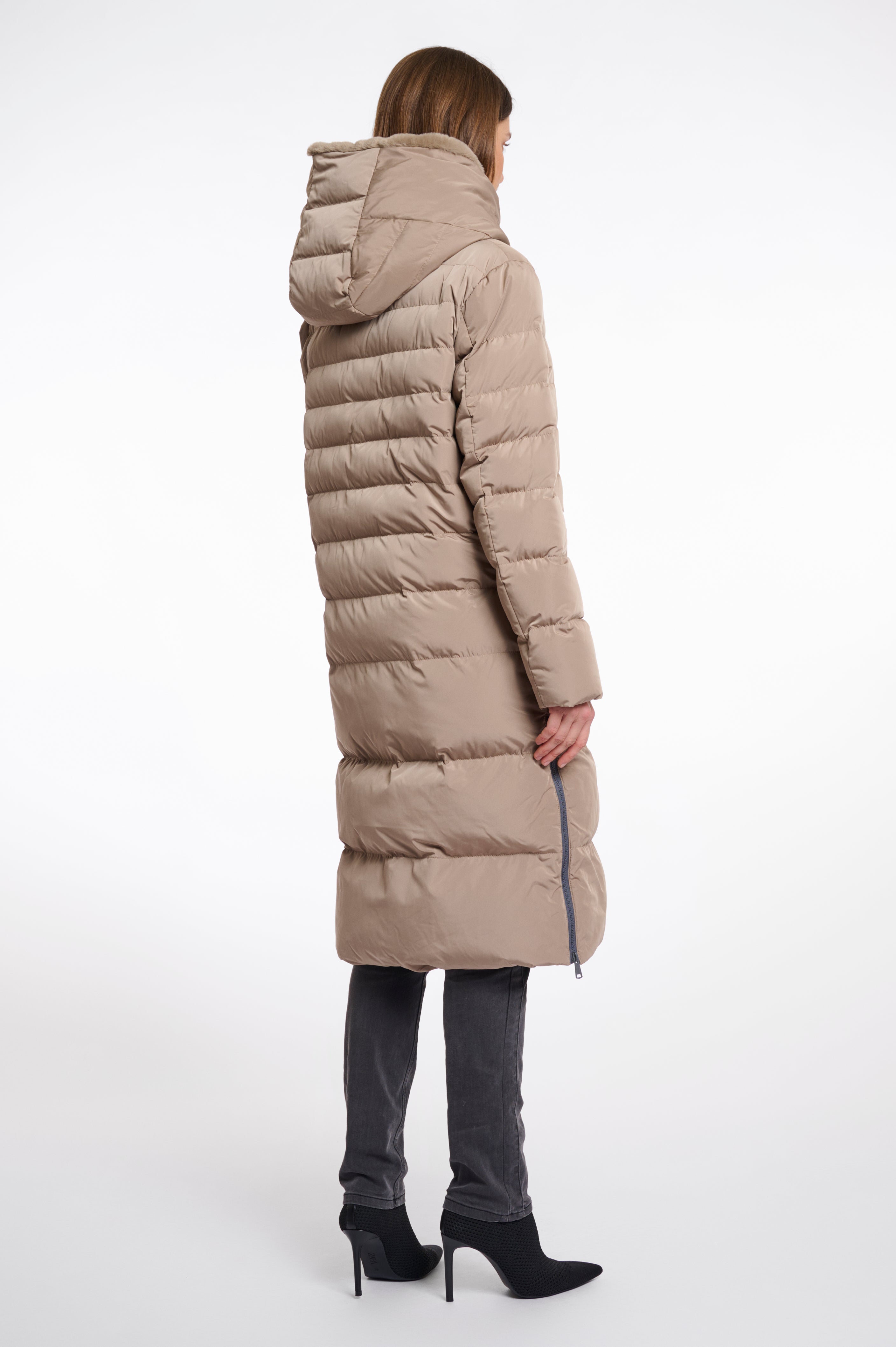 Cappotto donna art. Keilafur Rino & Pelle Toffee