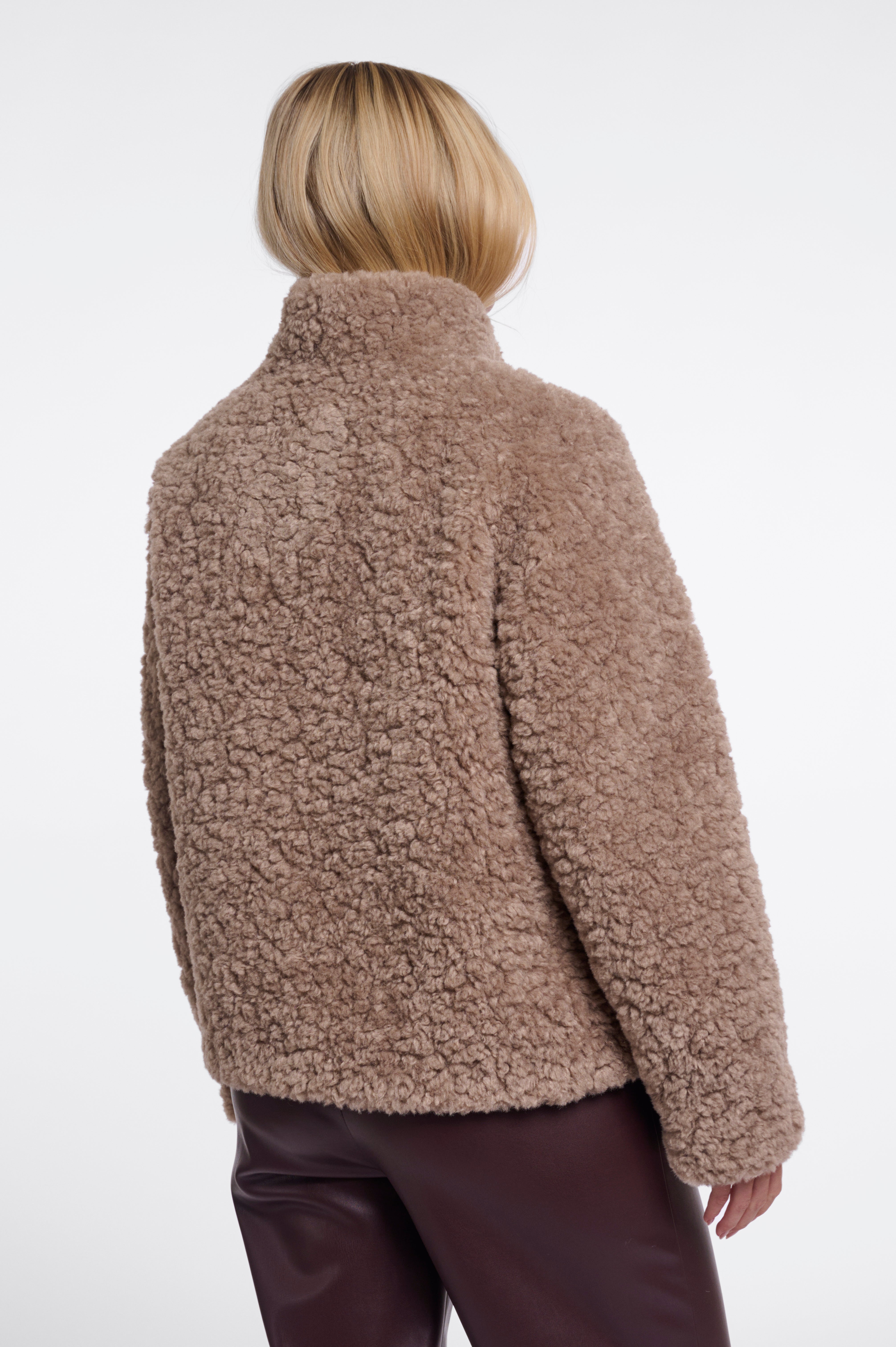 Giacca donna art. Kion Rino & Pelle Mocha latte